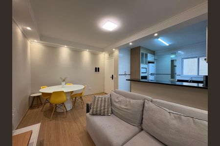 Sala de apartamento à venda com 3 quartos, 120m² em Vila Vilma, Santo André