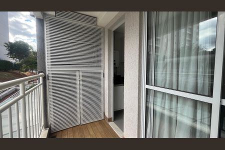 Varanda Sala de apartamento à venda com 2 quartos, 57m² em Fazenda Santa Cândida, Campinas