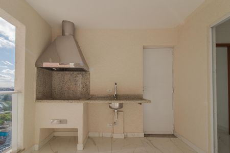 Varanda gourmet de apartamento para alugar com 3 quartos, 132m² em Vila Guarani, Mauá