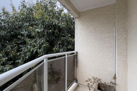 Varanda da Sala de apartamento à venda com 2 quartos, 48m² em Jardim Santa Cecilia, Guarulhos