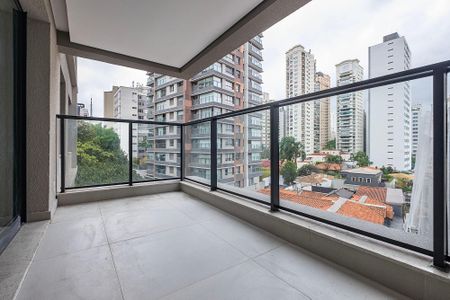 Varanda da Sala de apartamento para alugar com 2 quartos, 59m² em Jardins, São Paulo
