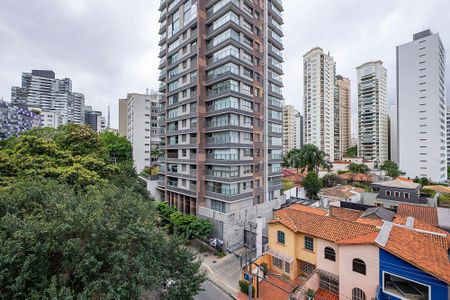 Vista da Sala de apartamento para alugar com 2 quartos, 59m² em Jardins, São Paulo
