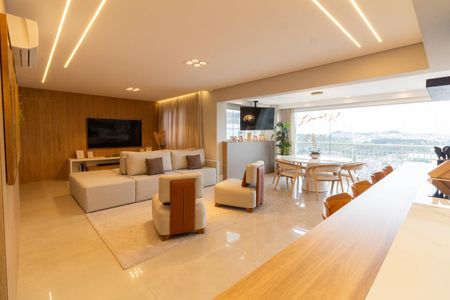 Sala de apartamento à venda com 3 quartos, 150m² em Jardim Arpoador, São Paulo