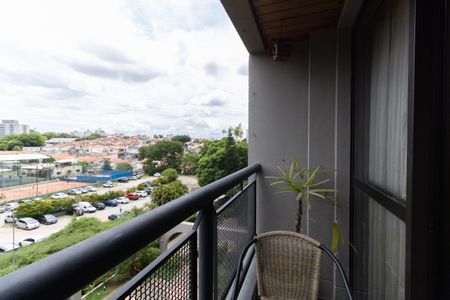 Varanda da Sala de apartamento à venda com 3 quartos, 62m² em Vila Arapua, São Paulo