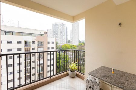 Varanda da Sala de apartamento à venda com 3 quartos, 180m² em Jardim Umuarama, São Paulo
