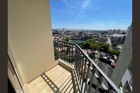 Varanda da Sala de apartamento à venda com 2 quartos, 56m² em Vila Polopoli, São Paulo