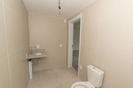 Banheiro de kitnet/studio à venda com 1 quarto, 32m² em Sacomã, São Paulo