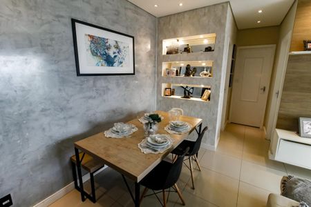 Sala de Jantar de apartamento à venda com 2 quartos, 63m² em Fazenda Morumbi, São Paulo