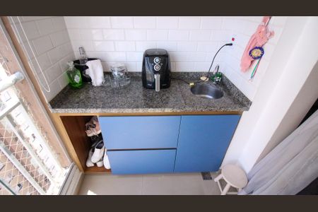 Varanda da Sala de apartamento à venda com 2 quartos, 55m² em Vila Ema, São Paulo