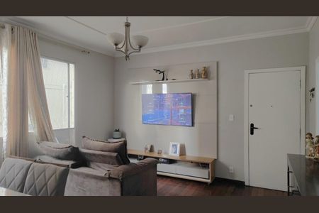 Sala de apartamento à venda com 3 quartos, 94m² em Havaí, Belo Horizonte