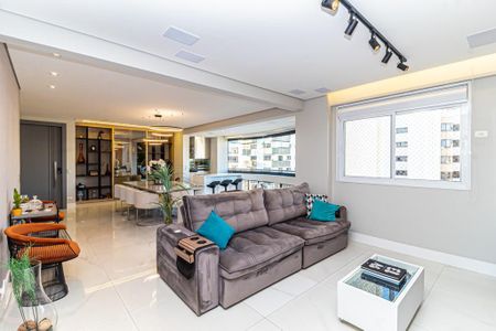 Sala de apartamento à venda com 3 quartos, 158m² em Moema, São Paulo