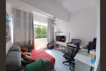 Sala 1 de apartamento para alugar com 2 quartos, 70m² em Centro, São Vicente