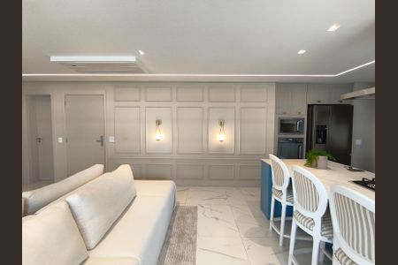 Sala de apartamento à venda com 3 quartos, 123m² em Jardim Aurelia, São Paulo