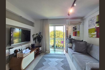 Sala de apartamento à venda com 2 quartos, 92m² em Barra da Tijuca, Rio de Janeiro