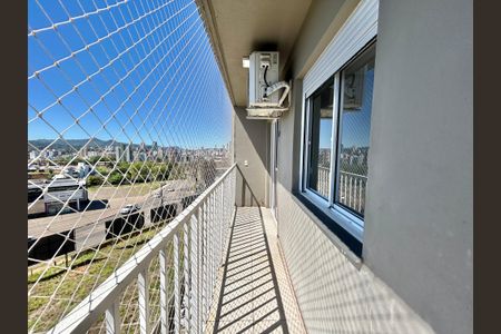 Varanda da Sala de apartamento à venda com 2 quartos, 47m² em Primavera, Novo Hamburgo