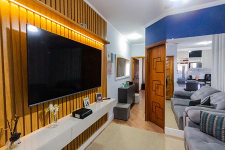 Sala de apartamento para alugar com 2 quartos, 56m² em Jardim Santo Alberto, Santo André