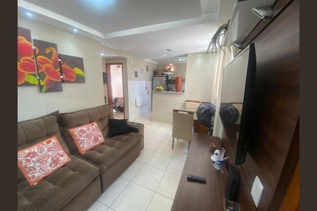 Sala de apartamento à venda com 2 quartos, 48m² em Santa Maria, Contagem