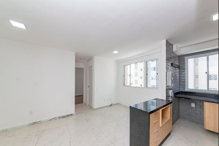 Sala de apartamento para alugar com 2 quartos, 47m² em Buritis, Belo Horizonte