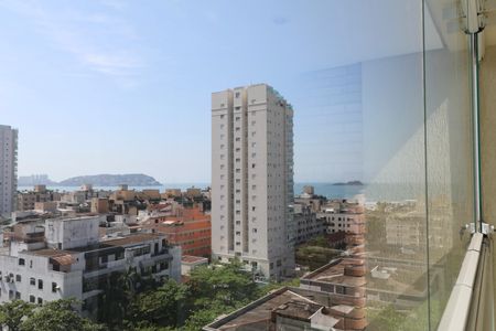 Vista Varanda da Sala de apartamento para alugar com 3 quartos, 185m² em Jardim Tres Marias, Guarujá