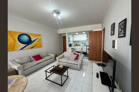 Sala de apartamento à venda com 1 quarto, 65m² em Alphaville Industrial, Barueri