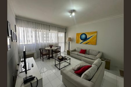 Sala de apartamento à venda com 1 quarto, 65m² em Alphaville Industrial, Barueri