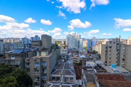 Vista da Sala de apartamento à venda com 1 quarto, 38m² em Centro Histórico, Porto Alegre
