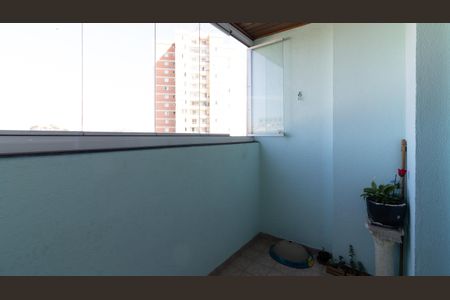Sacada da Sala de apartamento à venda com 2 quartos, 57m² em Vila Robertina, São Paulo