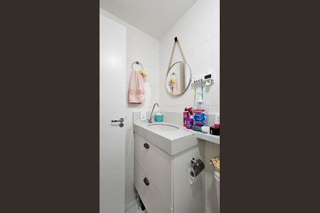 Banheiro da Suíte de kitnet/studio para alugar com 1 quarto, 27m² em Jardim Cidalia, São Paulo