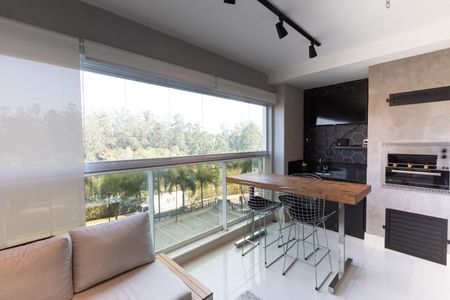 Varanda da Sala de apartamento à venda com 3 quartos, 131m² em Fazenda São Quirino, Campinas