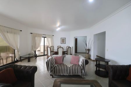 Sala de apartamento para alugar com 4 quartos, 260m² em Jardim Asturias, Guarujá