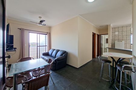 Sala de apartamento para alugar com 2 quartos, 65m² em Vila Caiçara, Praia Grande