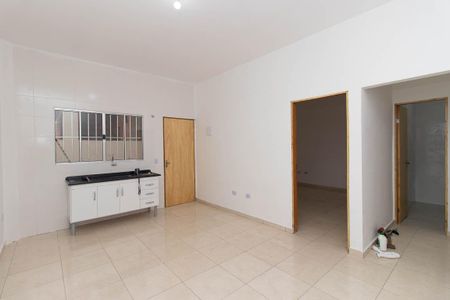 Sala/Cozinha de apartamento para alugar com 1 quarto, 49m² em Jardim Palmira, São Paulo