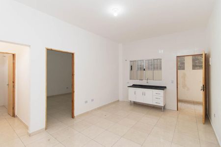 Sala/Cozinha de apartamento para alugar com 1 quarto, 49m² em Jardim Palmira, São Paulo