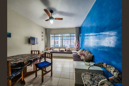 Sala de apartamento para alugar com 2 quartos, 102m² em Ponta da Praia, Santos