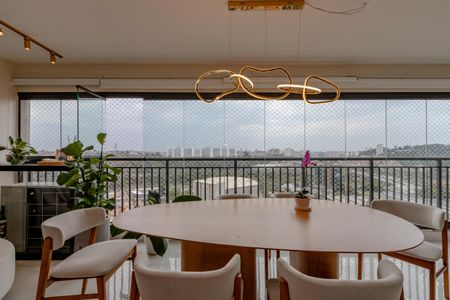 Varanda da Sala de apartamento à venda com 3 quartos, 136m² em Jardim Dom Bosco, São Paulo