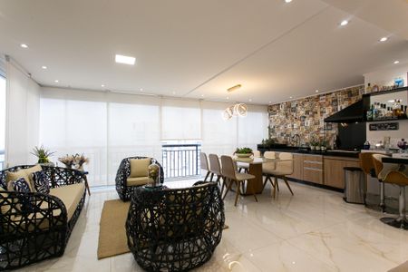 Varanda da Sala de apartamento à venda com 3 quartos, 123m² em Parque São Jorge, São Paulo