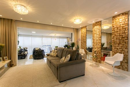 Sala de apartamento à venda com 3 quartos, 123m² em Parque São Jorge, São Paulo