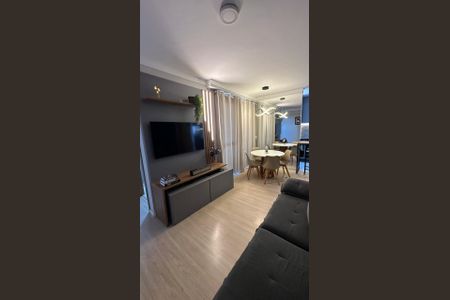 Sala de apartamento à venda com 3 quartos, 77m² em Morada das Vinhas, Jundiaí