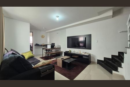 Sala de apartamento à venda com 2 quartos, 103m² em Vila Santa Teresa, Santo André