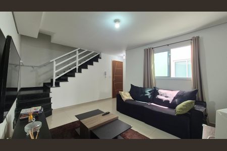 Sala de apartamento à venda com 2 quartos, 103m² em Vila Santa Teresa, Santo André