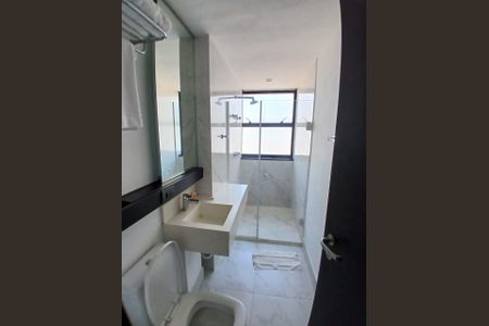 Banheiro de kitnet/studio à venda com 1 quarto, 28m² em Bairro da Liberdade, São Paulo