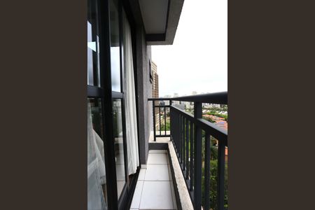 Varanda do Studio de kitnet/studio à venda com 1 quarto, 26m² em Cidade Jardim, São Paulo