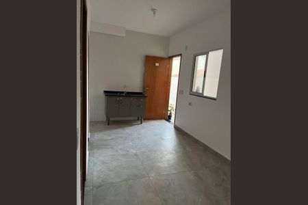 Sala/Cozinha de apartamento para alugar com 1 quarto, 35m² em Vila Santa Isabel, São Paulo