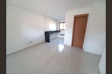 Sala de apartamento para alugar com 2 quartos, 48m² em Vila Voturuá, São Vicente