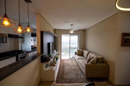 Sala de apartamento à venda com 3 quartos, 74m² em Vila Nossa Senhora da Escada, Barueri