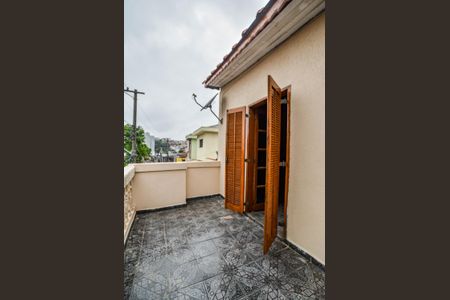 Varanda Quarto 1 de casa à venda com 3 quartos, 80m² em Vila Mazzei, Santo André