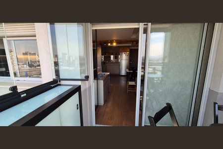 Varanda da Sala de apartamento à venda com 2 quartos, 59m² em Jardim das Perdizes, São Paulo