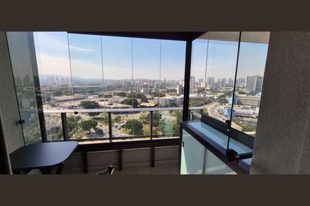 Varanda da Sala de apartamento à venda com 2 quartos, 59m² em Jardim das Perdizes, São Paulo