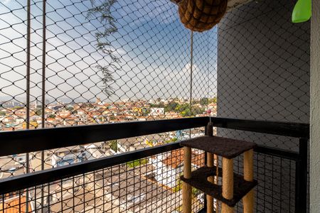 Varanda da Sala de apartamento à venda com 3 quartos, 73m² em Vila Carbone, São Paulo