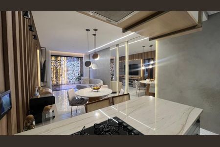 Sala de apartamento à venda com 2 quartos, 156m² em Alto Caiçaras, Belo Horizonte